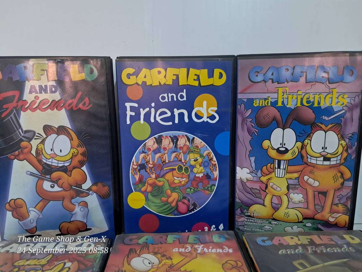 VHS:  Garfield & Friends Volume 1 -12 1997/1998