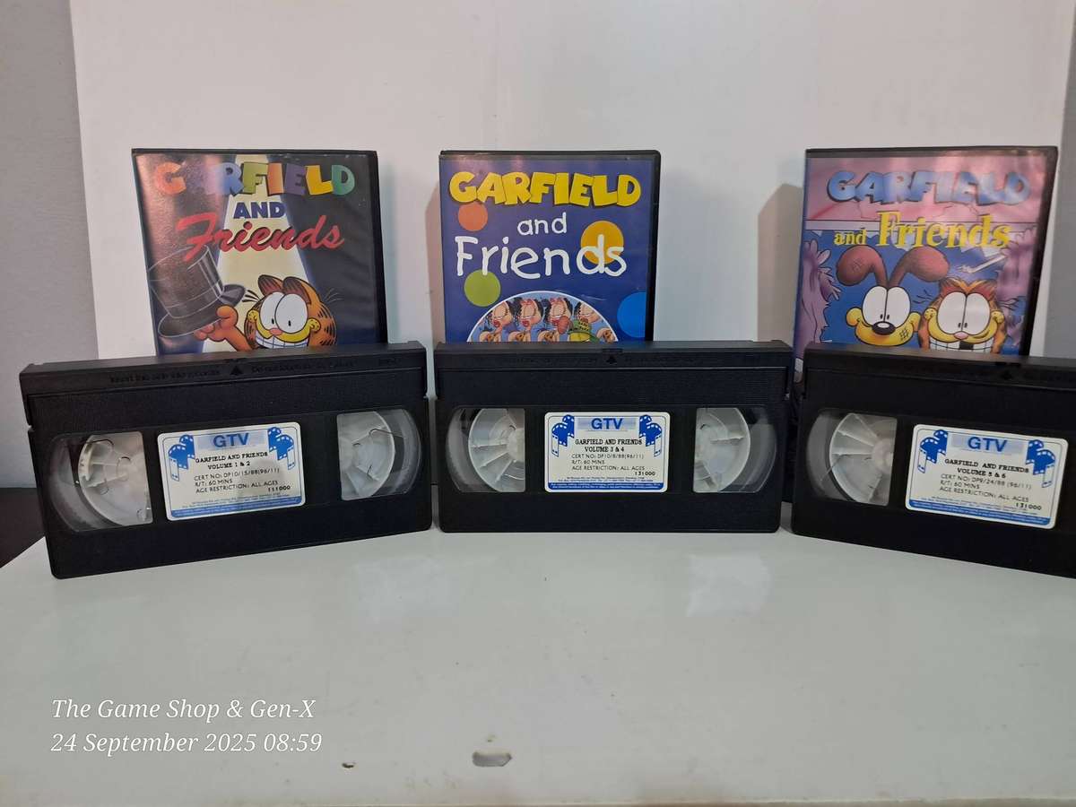 VHS:  Garfield & Friends Volume 1 -12 1997/1998