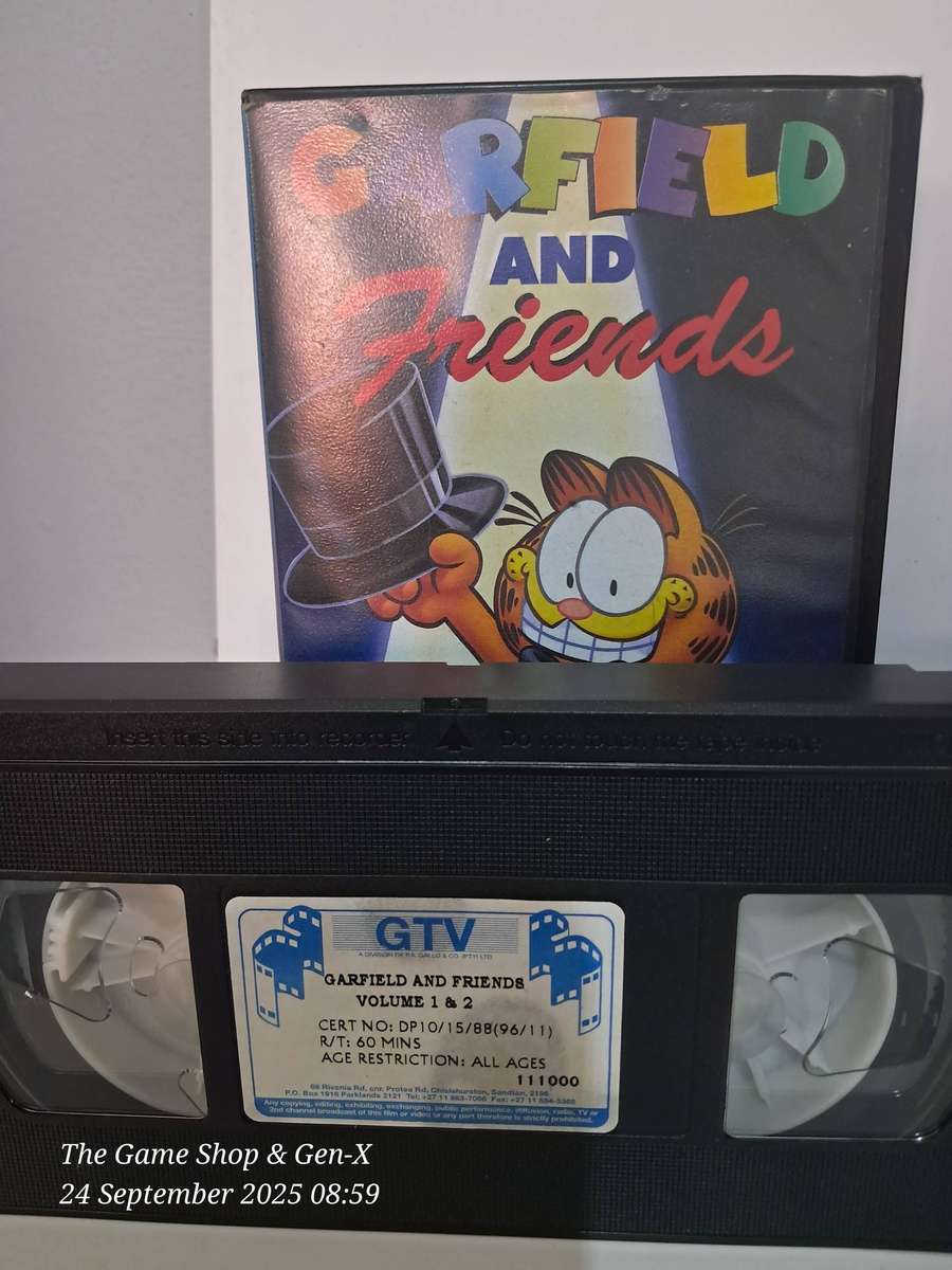 VHS:  Garfield & Friends Volume 1 -12 1997/1998