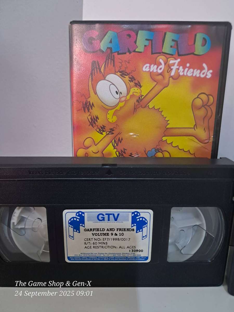 VHS:  Garfield & Friends Volume 1 -12 1997/1998