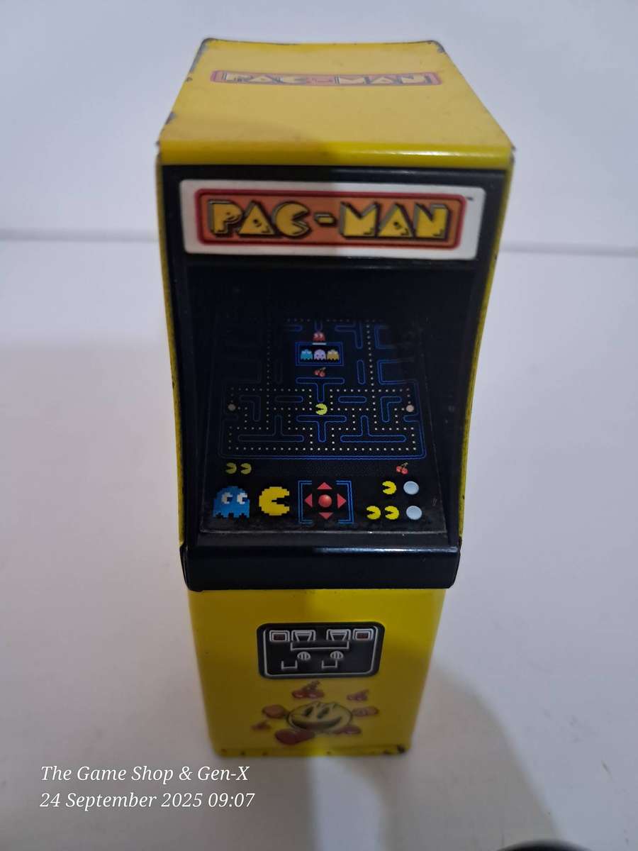 Colletible Pac-man Arcade Game Candy Tin Container