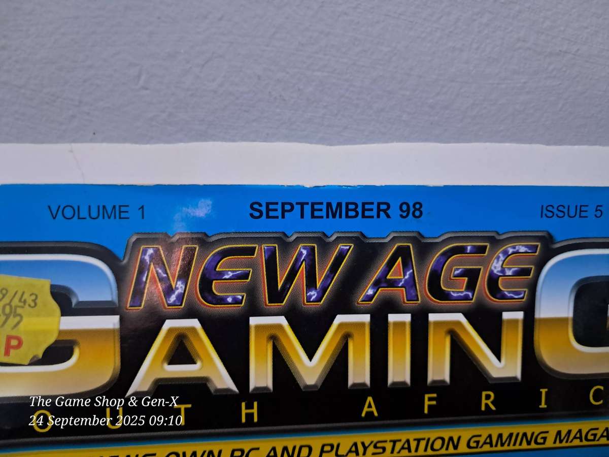 New age Gaming South Africa Magazine Volume 1 1 September 1998 Issue 5