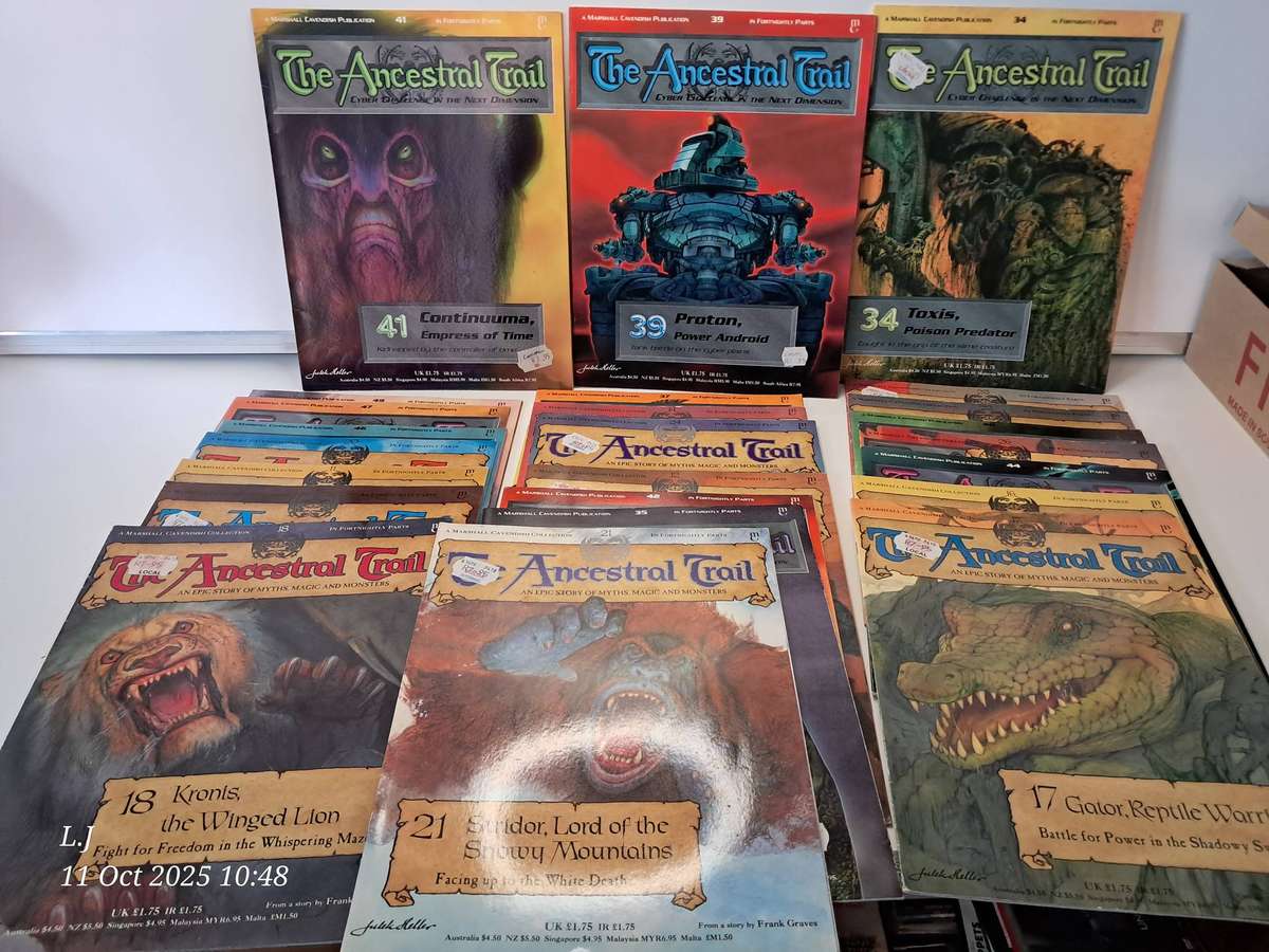 The Ancestral Trail childrens magazine - 1992 - 1994