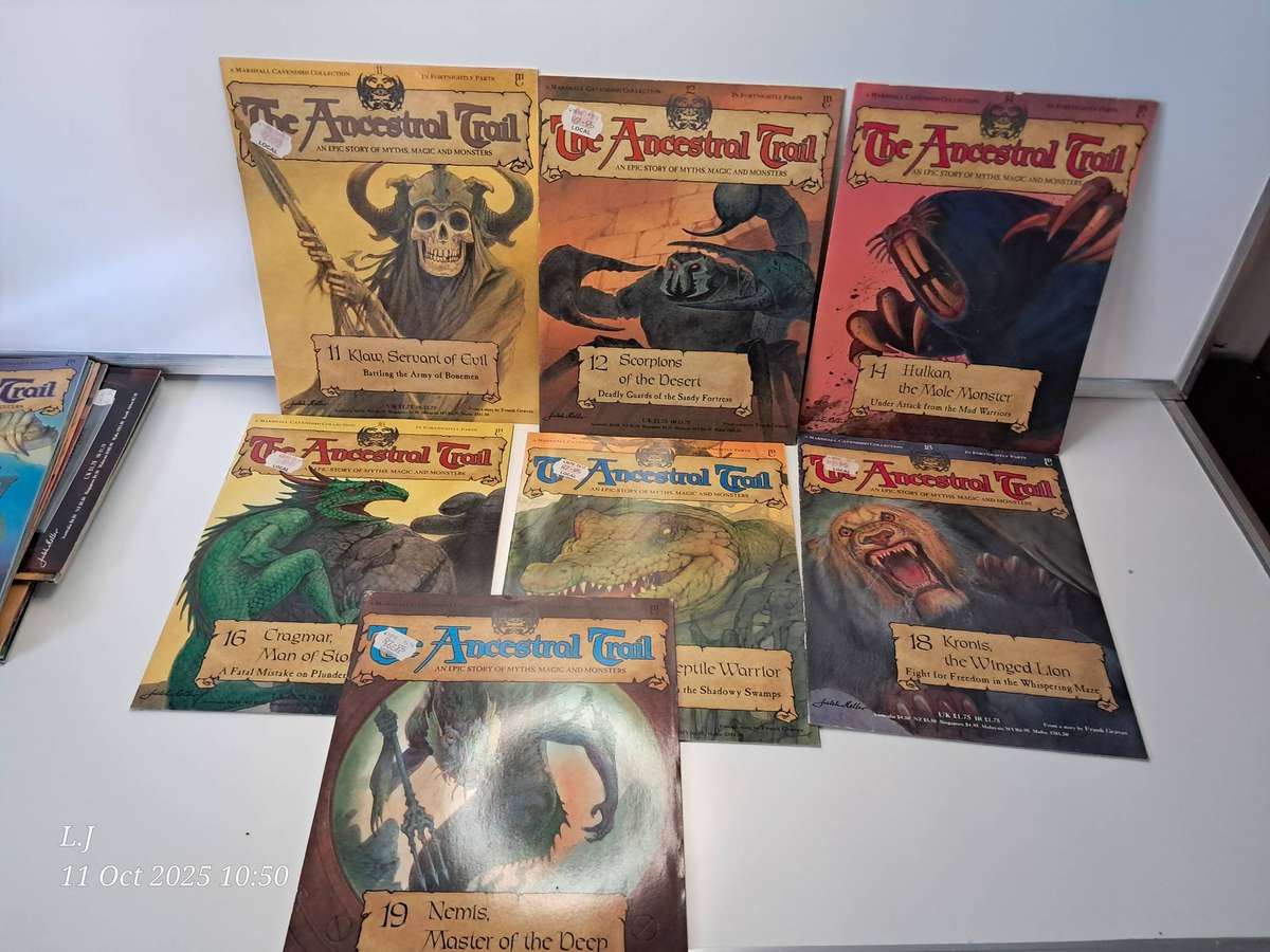 The Ancestral Trail childrens magazine - 1992 - 1994