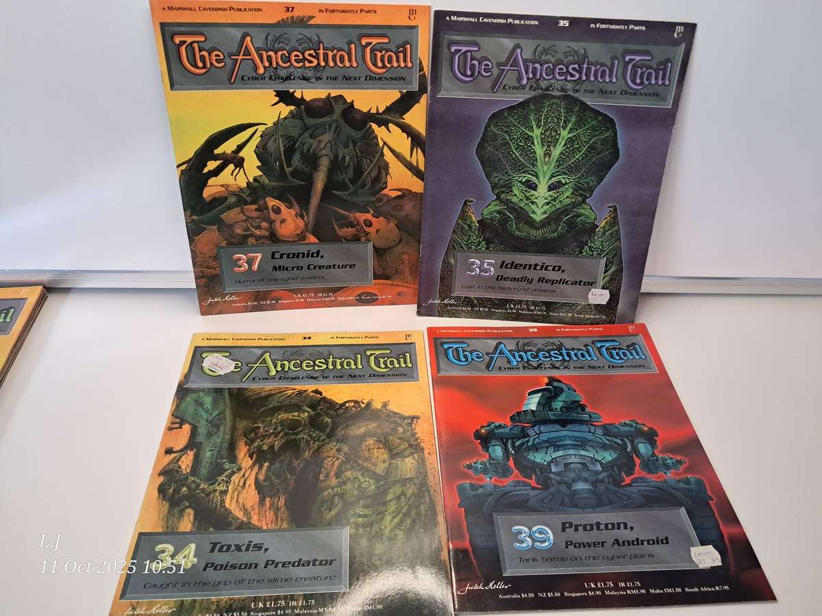 The Ancestral Trail childrens magazine - 1992 - 1994