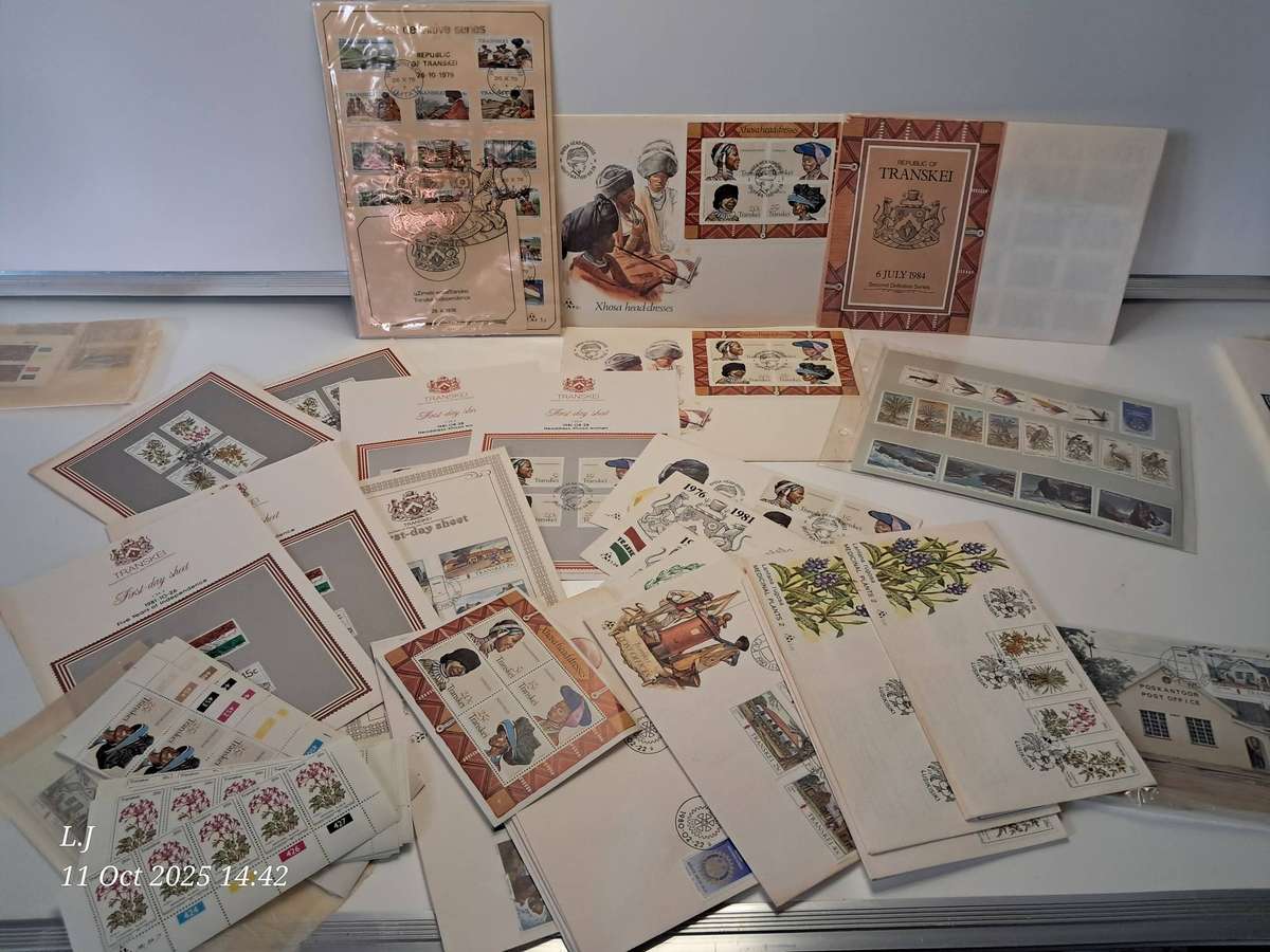 Job-lot Memorial Cards / Stamps / Post Cards from different places.