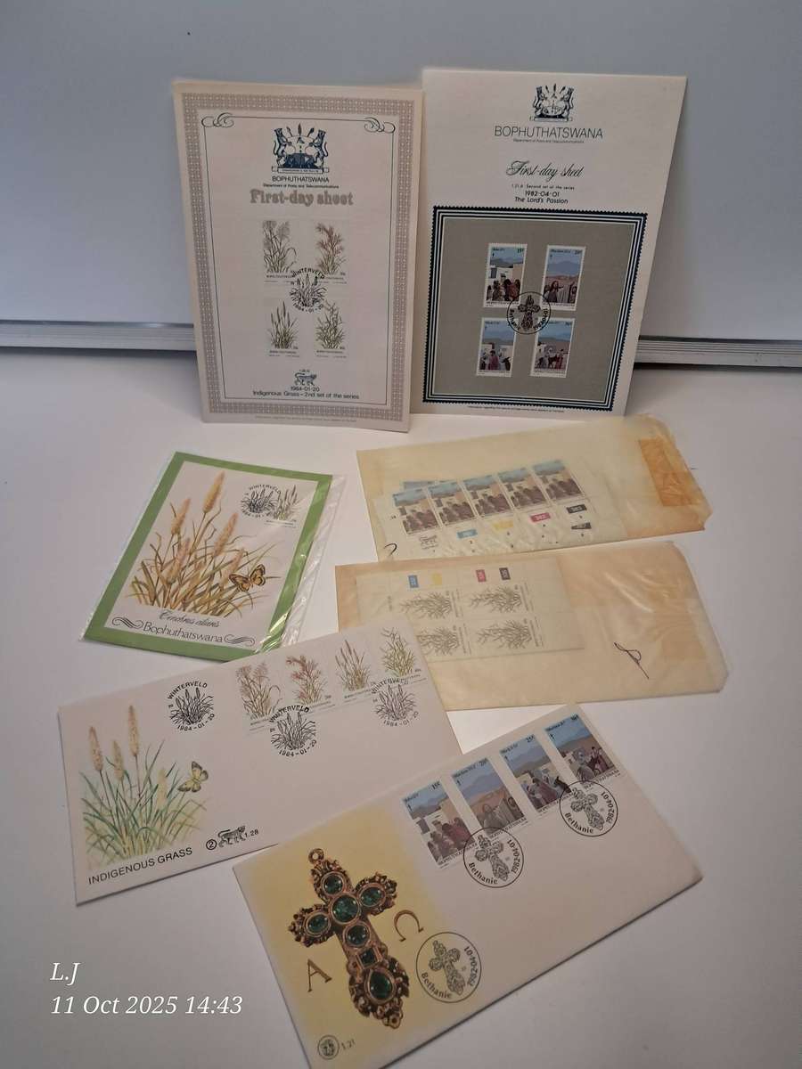 Job-lot Memorial Cards / Stamps / Post Cards from different places.