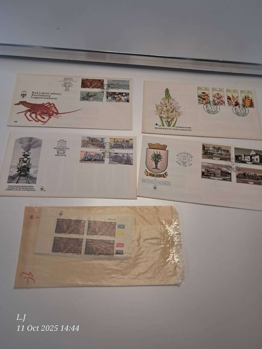 Job-lot Memorial Cards / Stamps / Post Cards from different places.