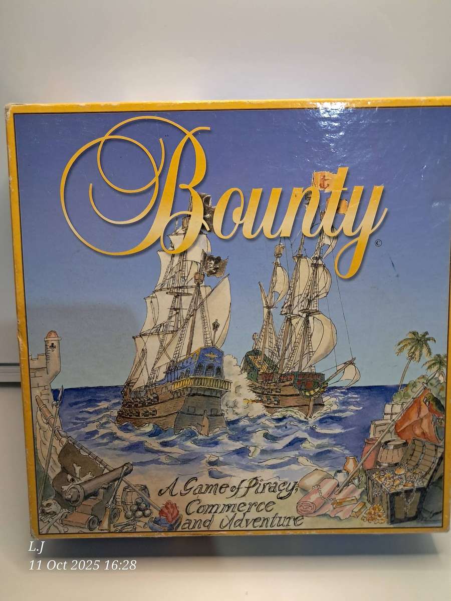 Bounty Board Game - A Game of piracy Commerce and adventure