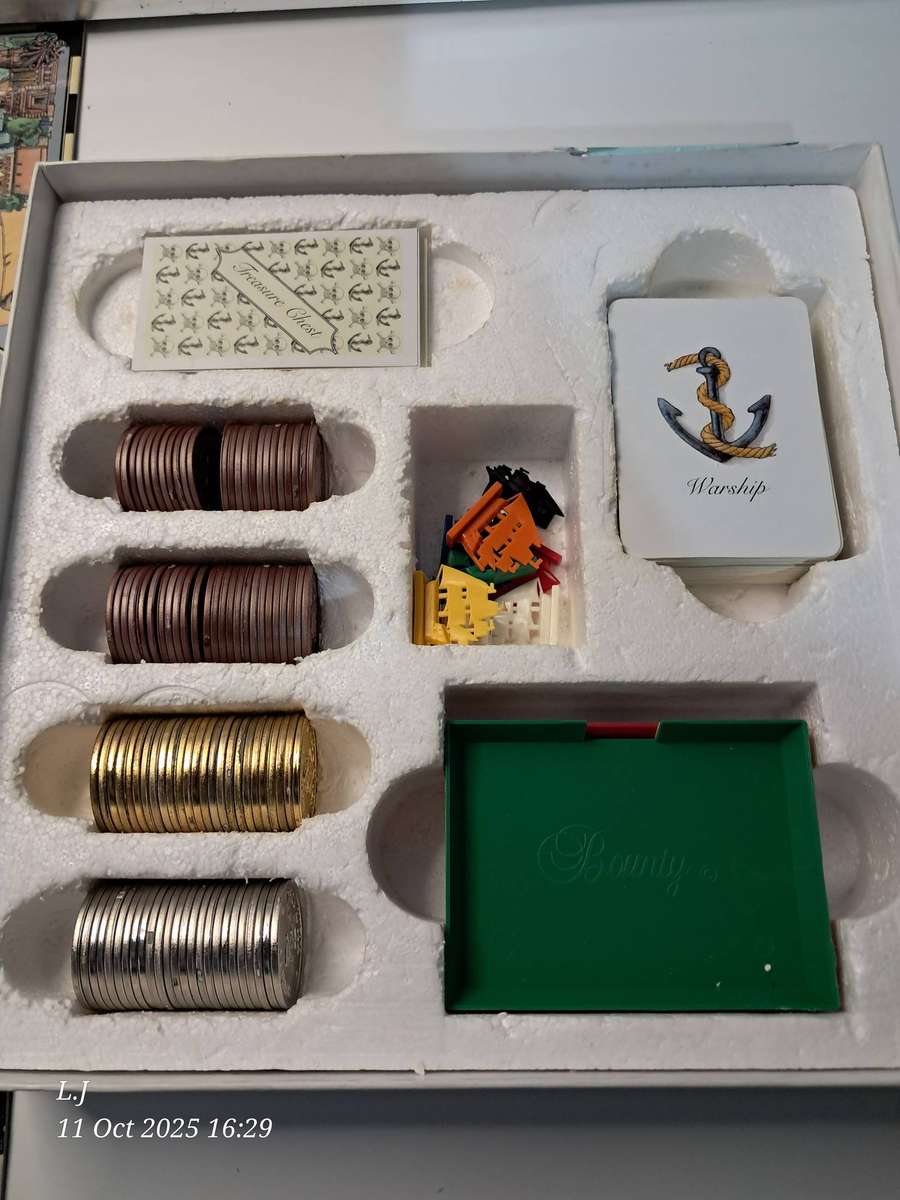 Bounty Board Game - A Game of piracy Commerce and adventure