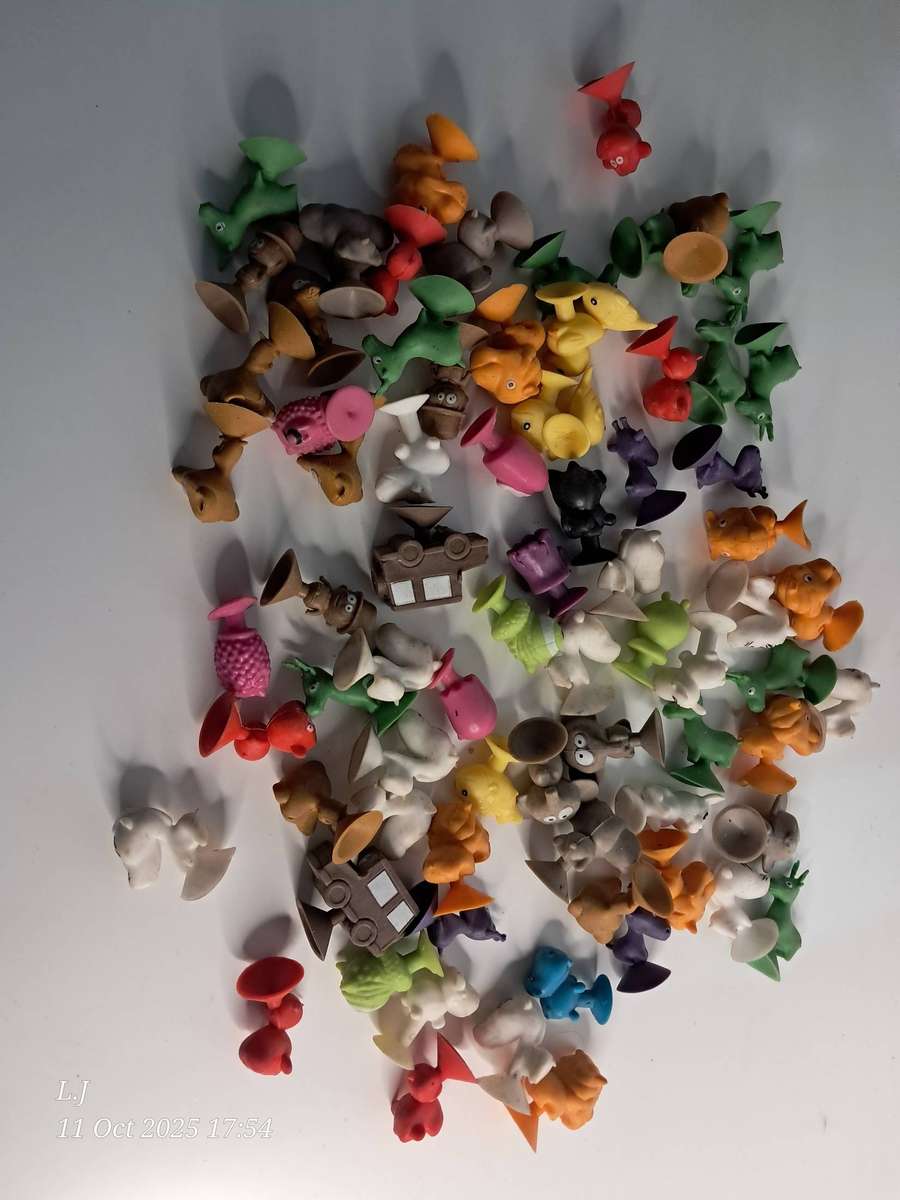 Old Stickies toys - 76 in total