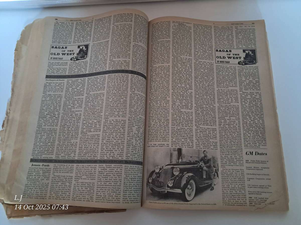 Vintage - Book: The Best of Old Cars Weekly