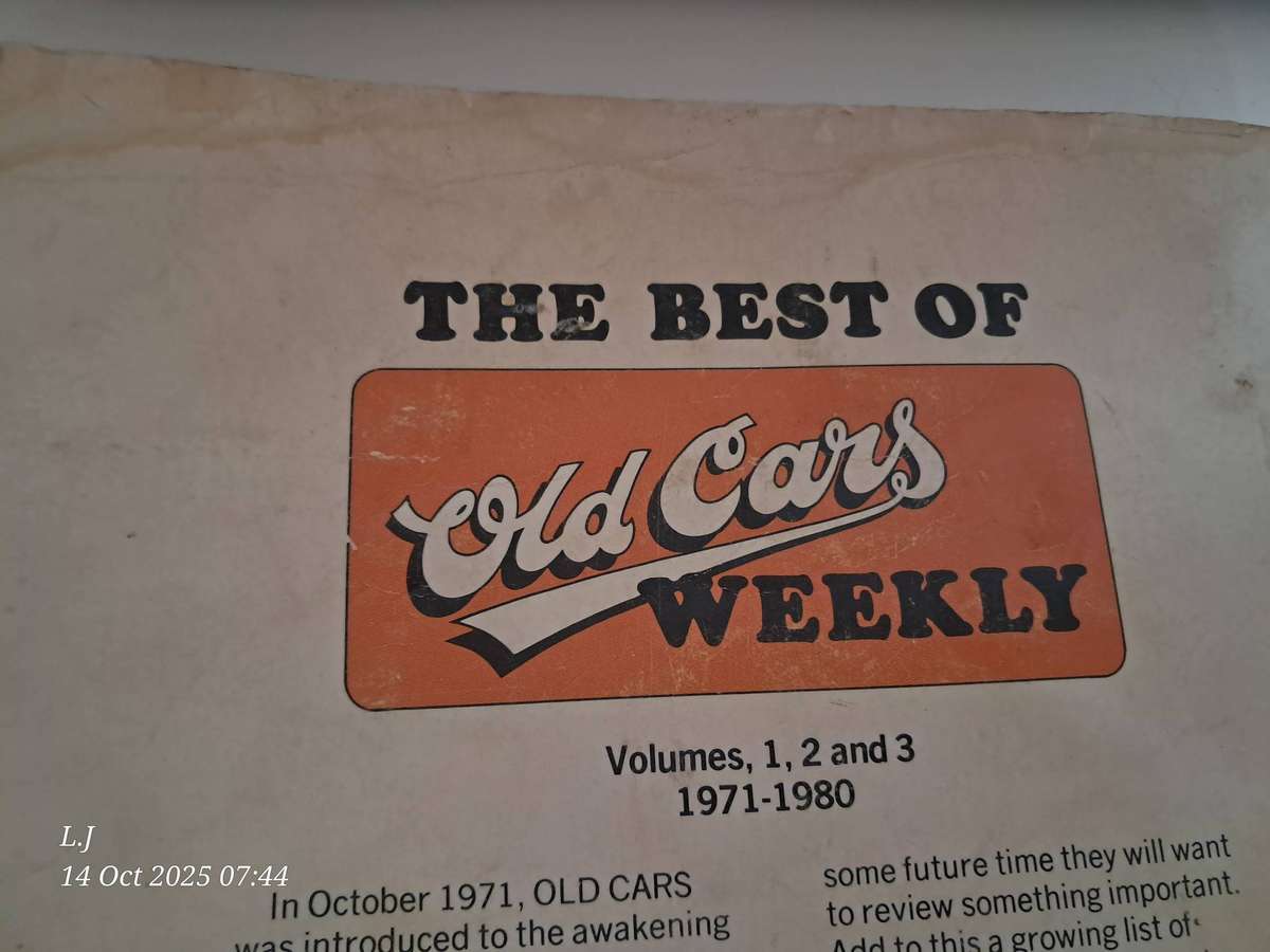 Vintage - Book: The Best of Old Cars Weekly