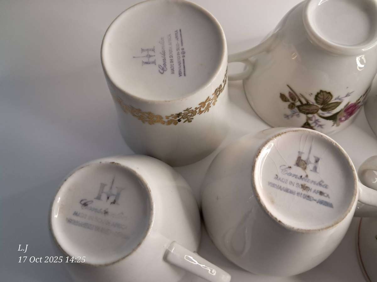 Vintage Tea Cups - 7 in total