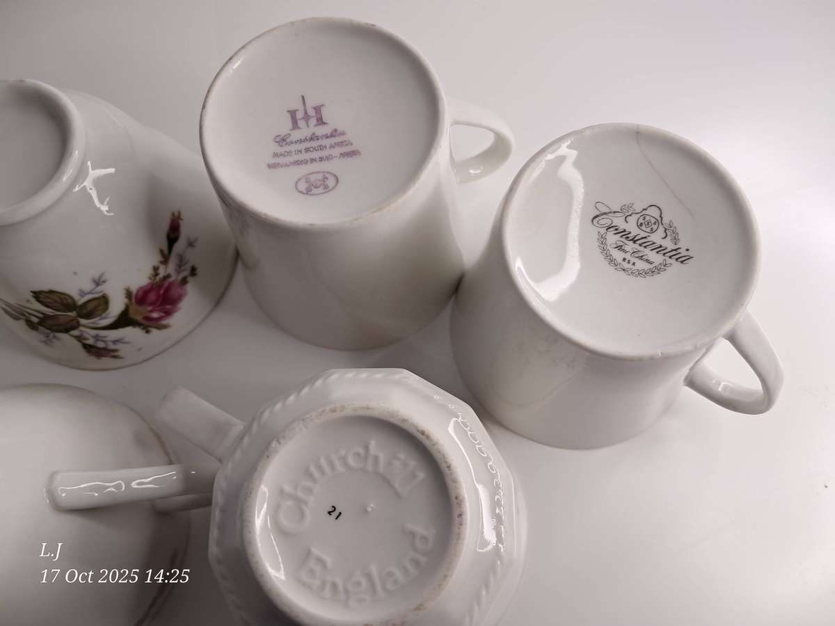 Vintage Tea Cups - 7 in total
