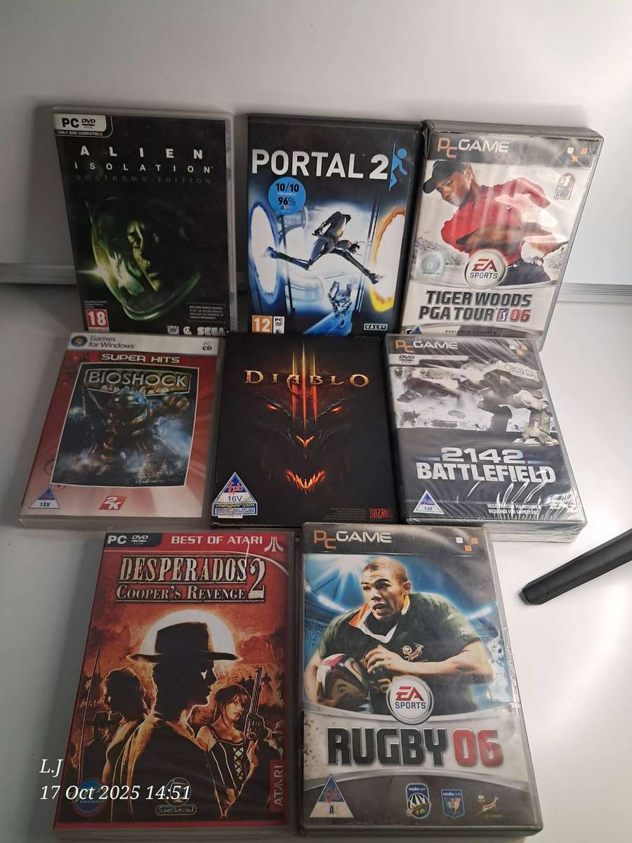 Job-lot of PC Games