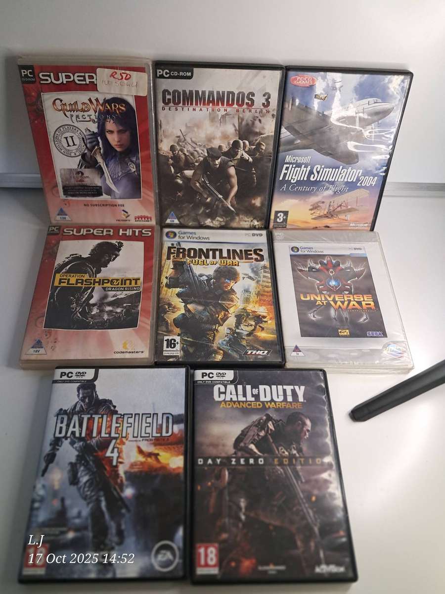 Job-lot of PC Games