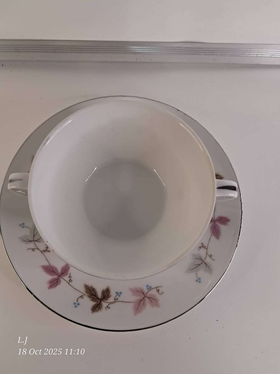 Soup mug & saucer