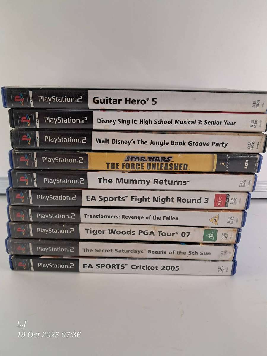 10 x PS2 Games