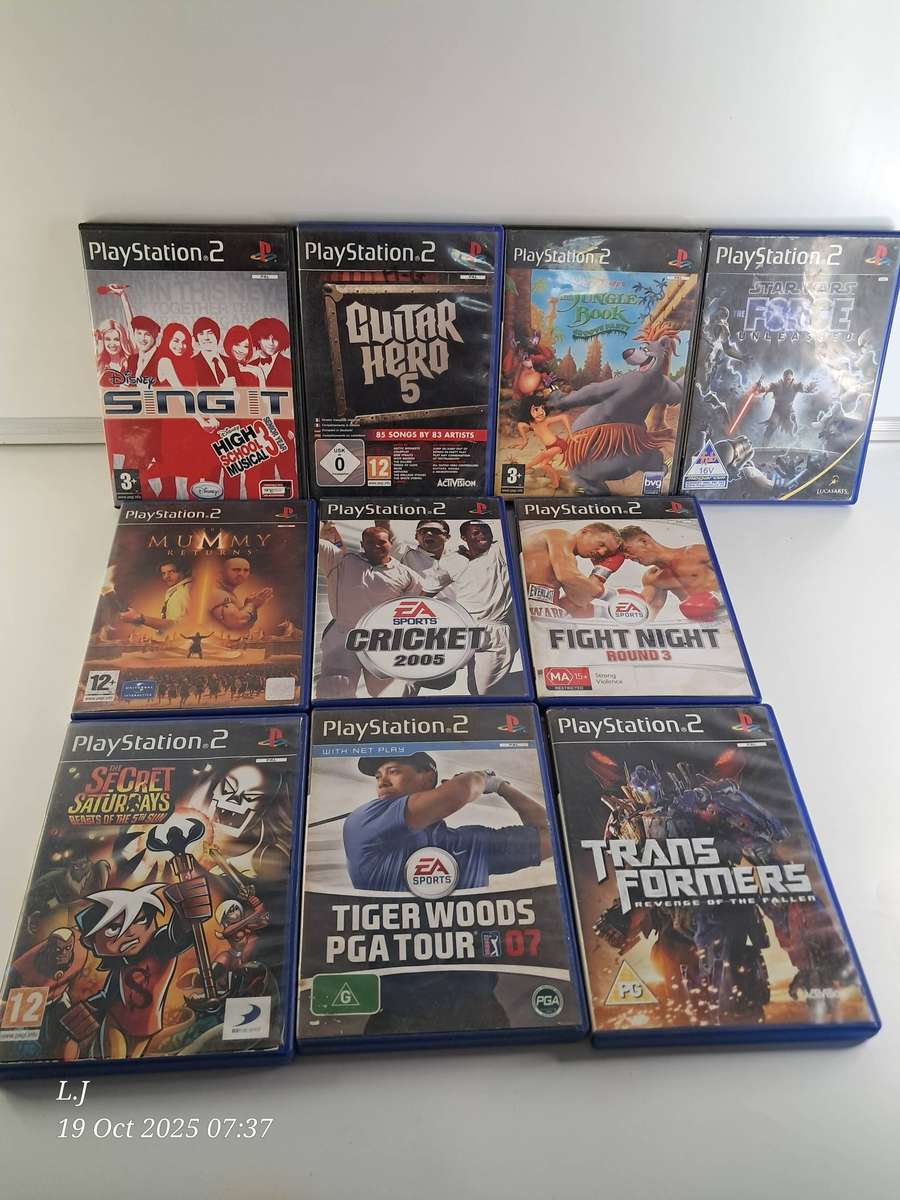 10 x PS2 Games