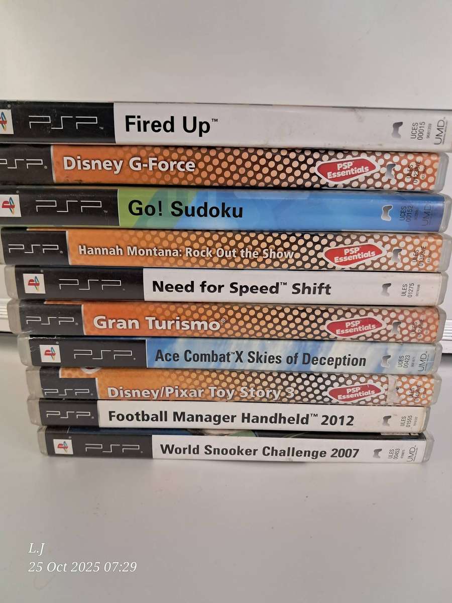 10 x PSP Games