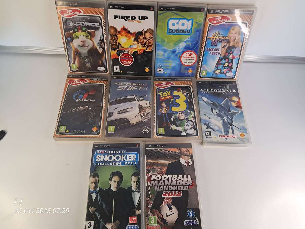 10 x PSP Games