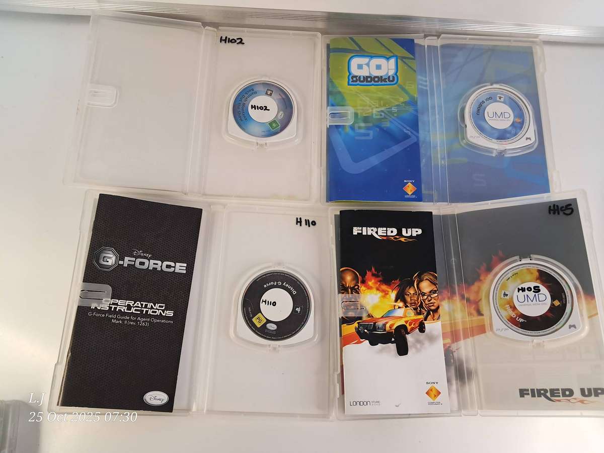 10 x PSP Games