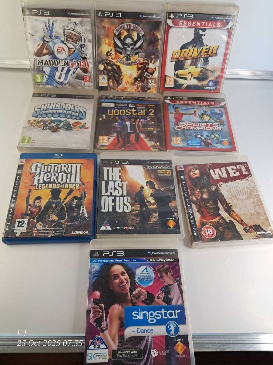 10 x PS3 Games