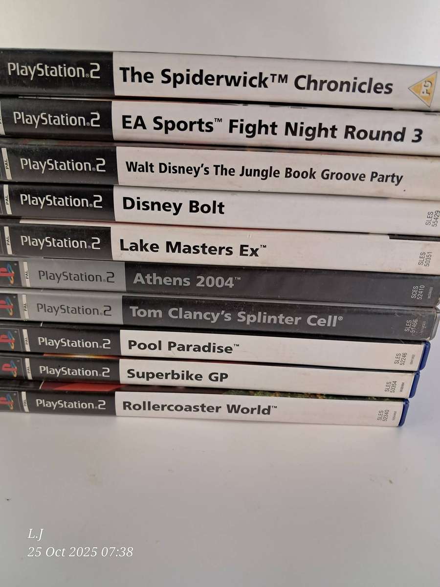 10 x PS2 Games