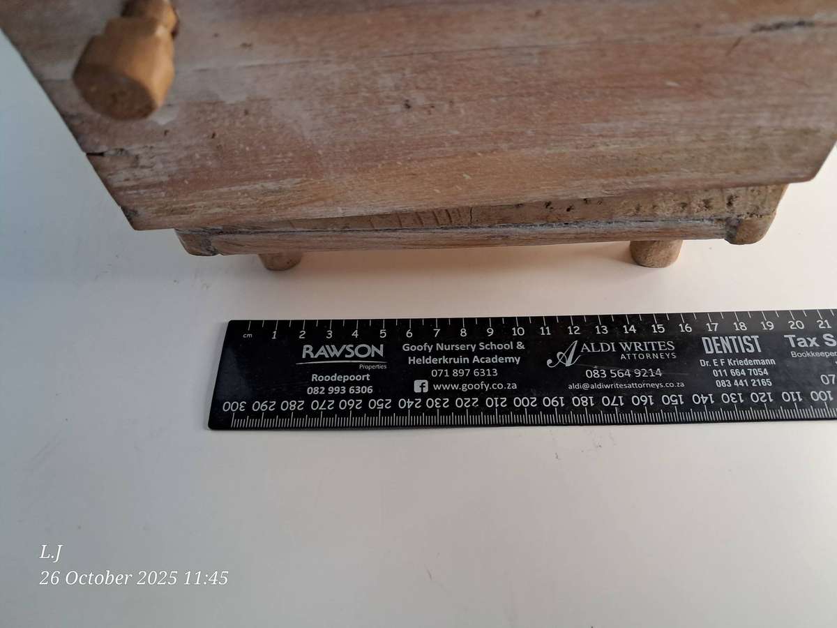 Wooden handmade Wash table toy