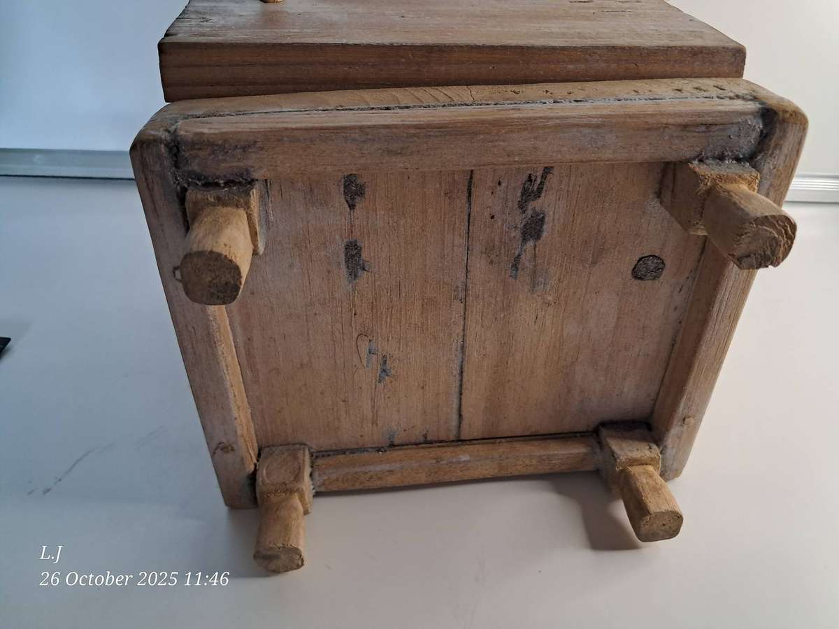 Wooden handmade Wash table toy