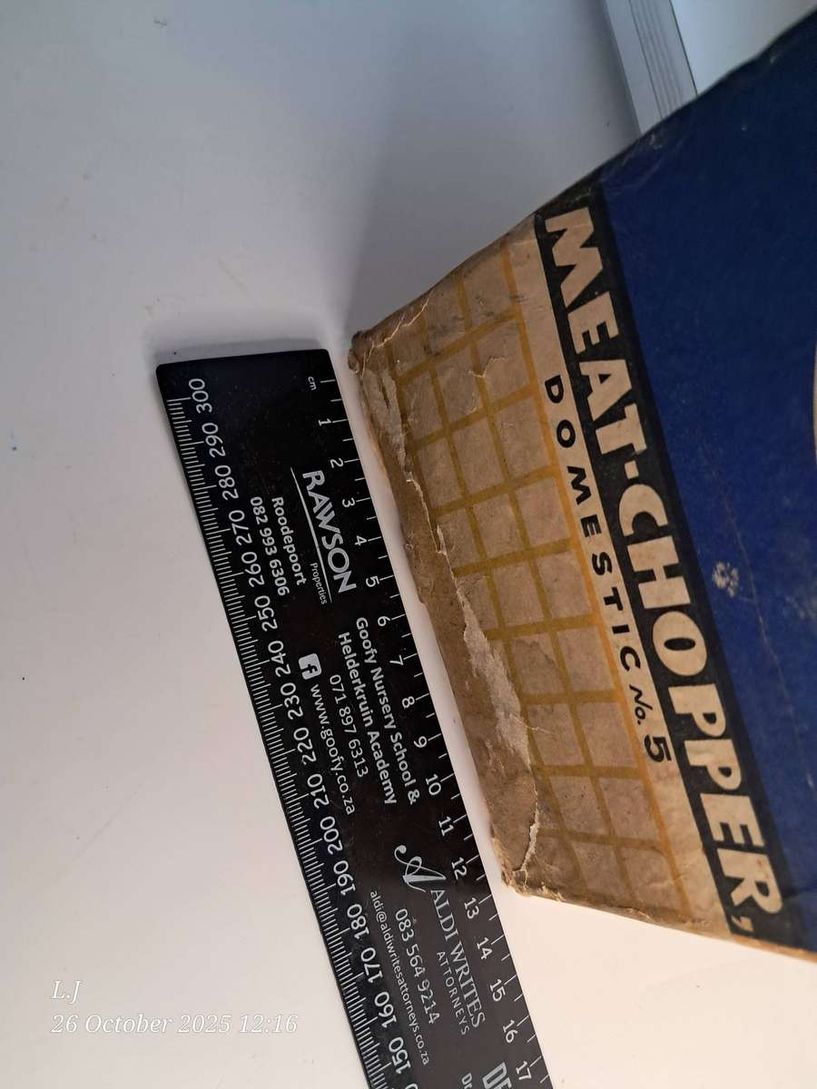 Vintage meat Chopper Domestic Nr 5