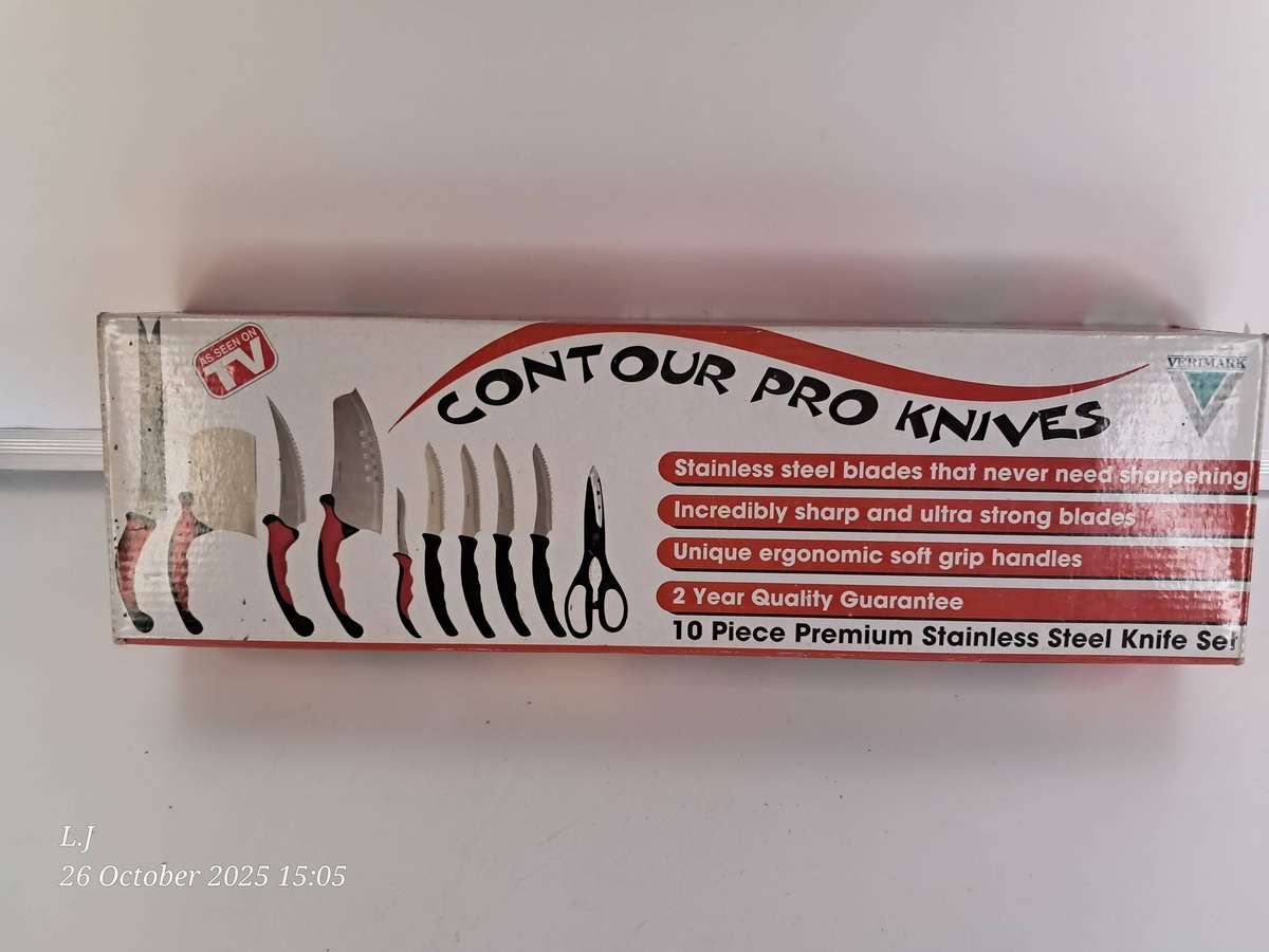 Contour Pro Knives 9 piece Knife set - Verimark