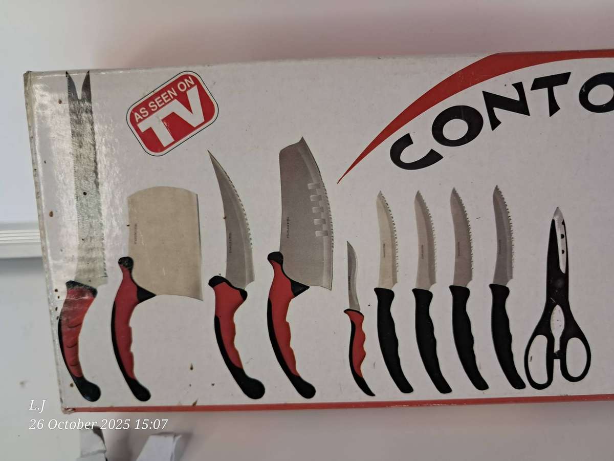 Contour Pro Knives 9 piece Knife set - Verimark