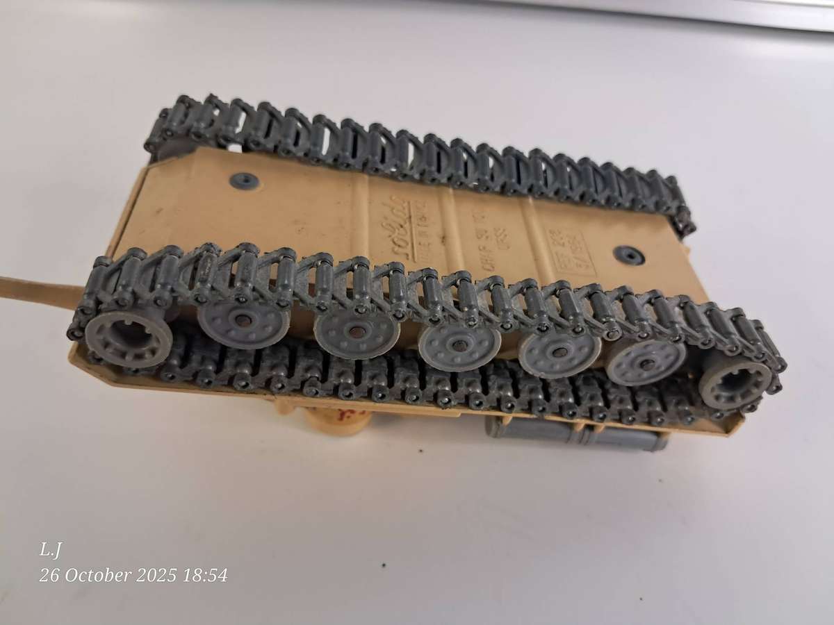 Collectible Die-Cast model of a Soviet SU-100 Tank destroyer