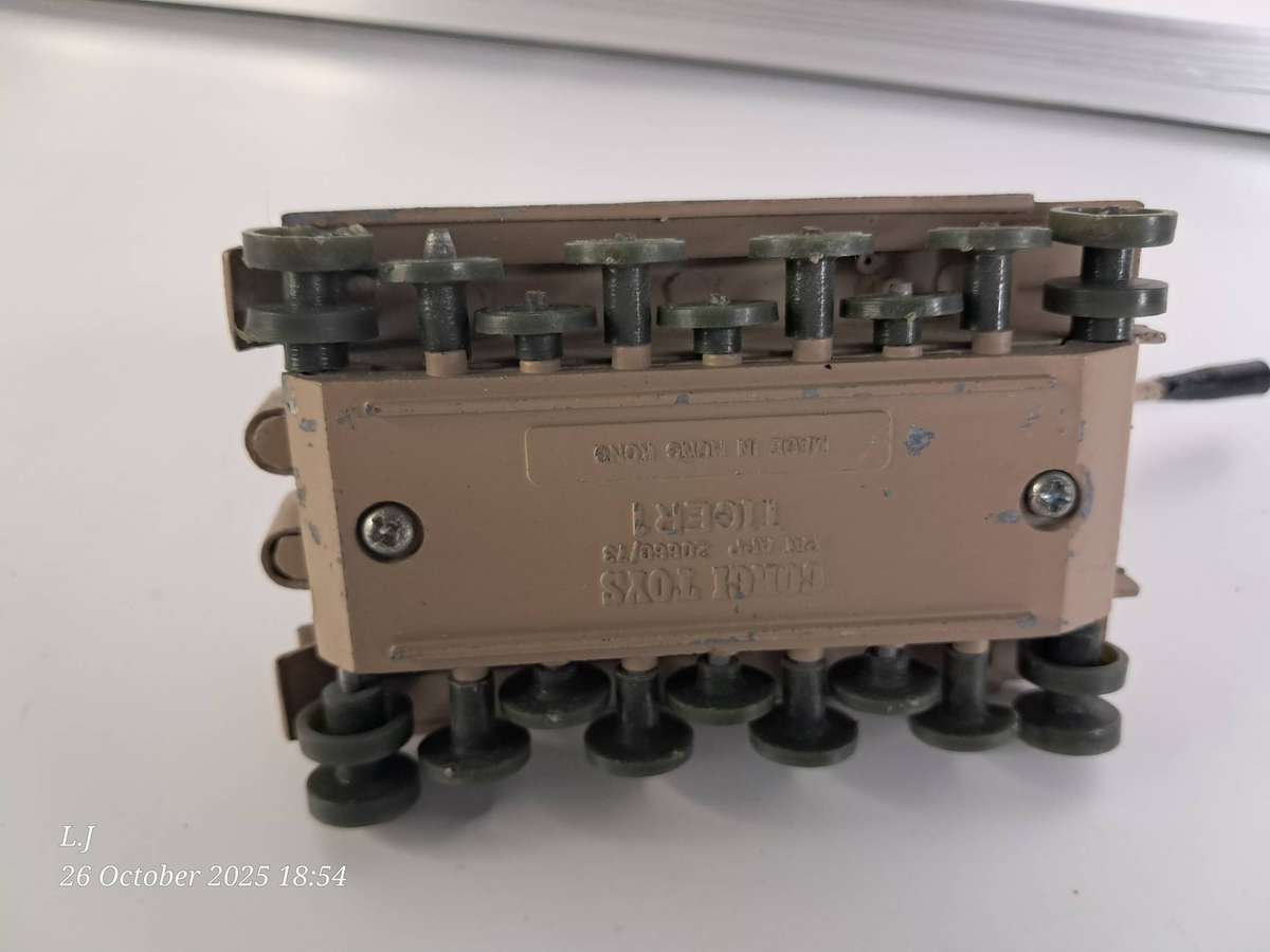 Die-Cast model of German tiger I Tank