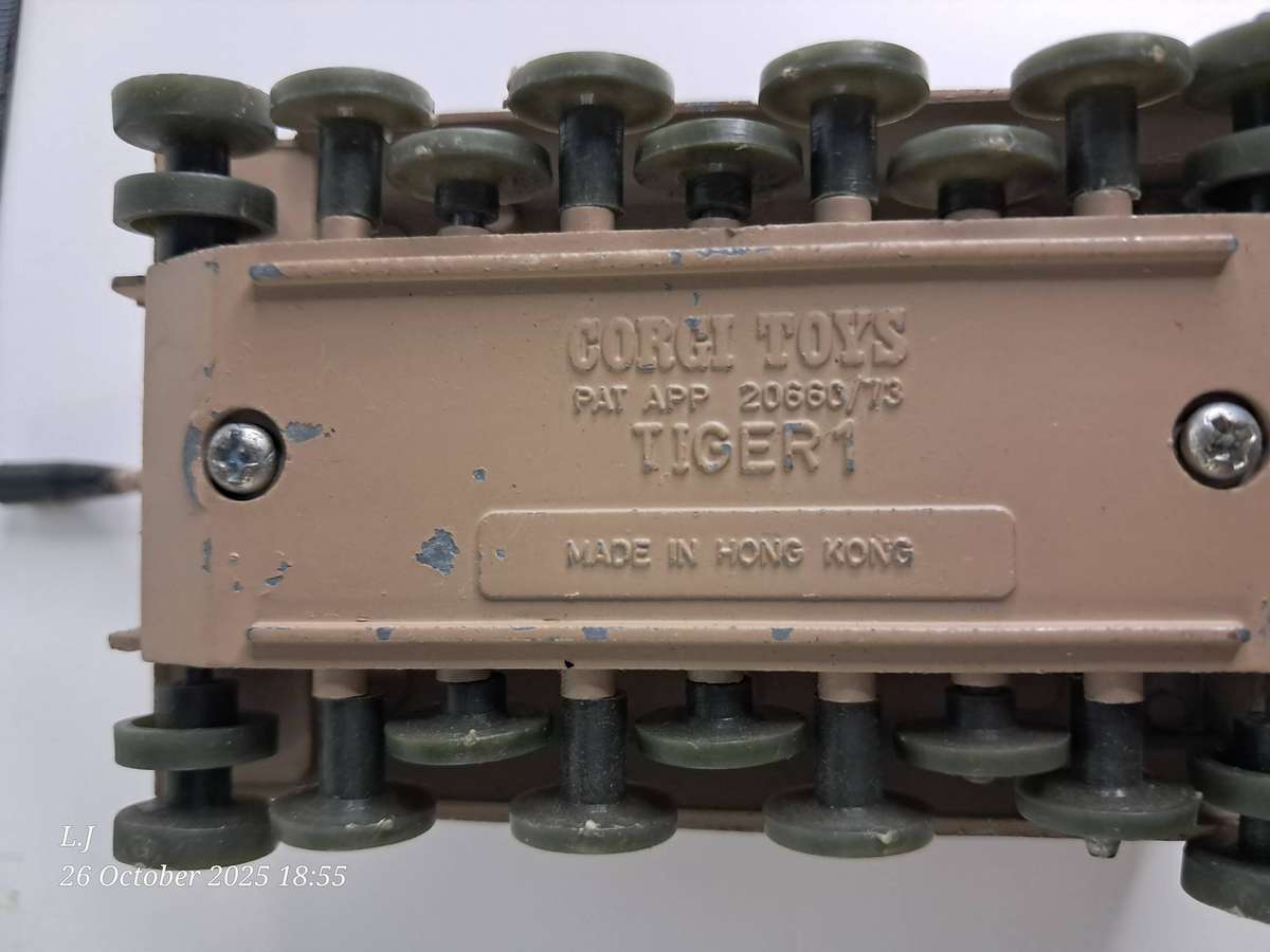 Die-Cast model of German tiger I Tank