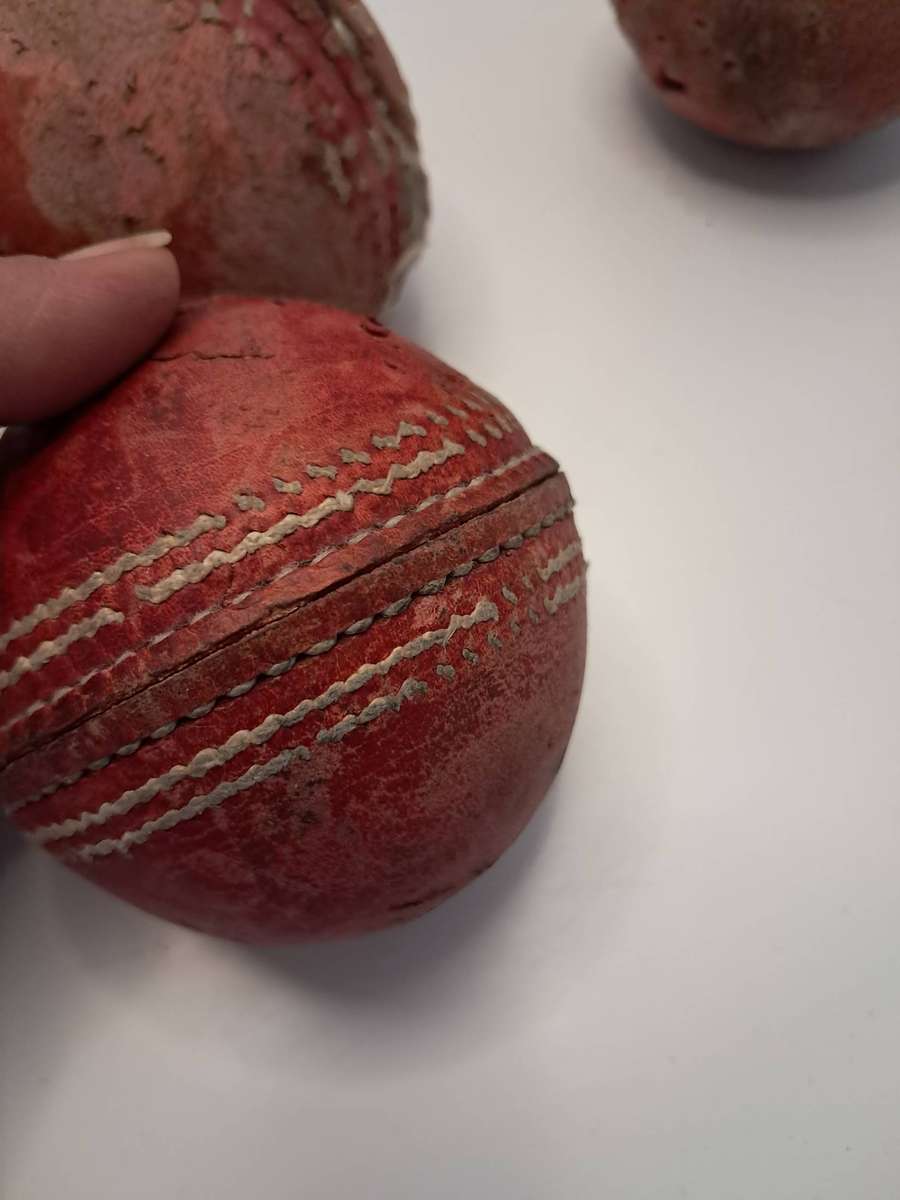 Very Well used Cricket Balls