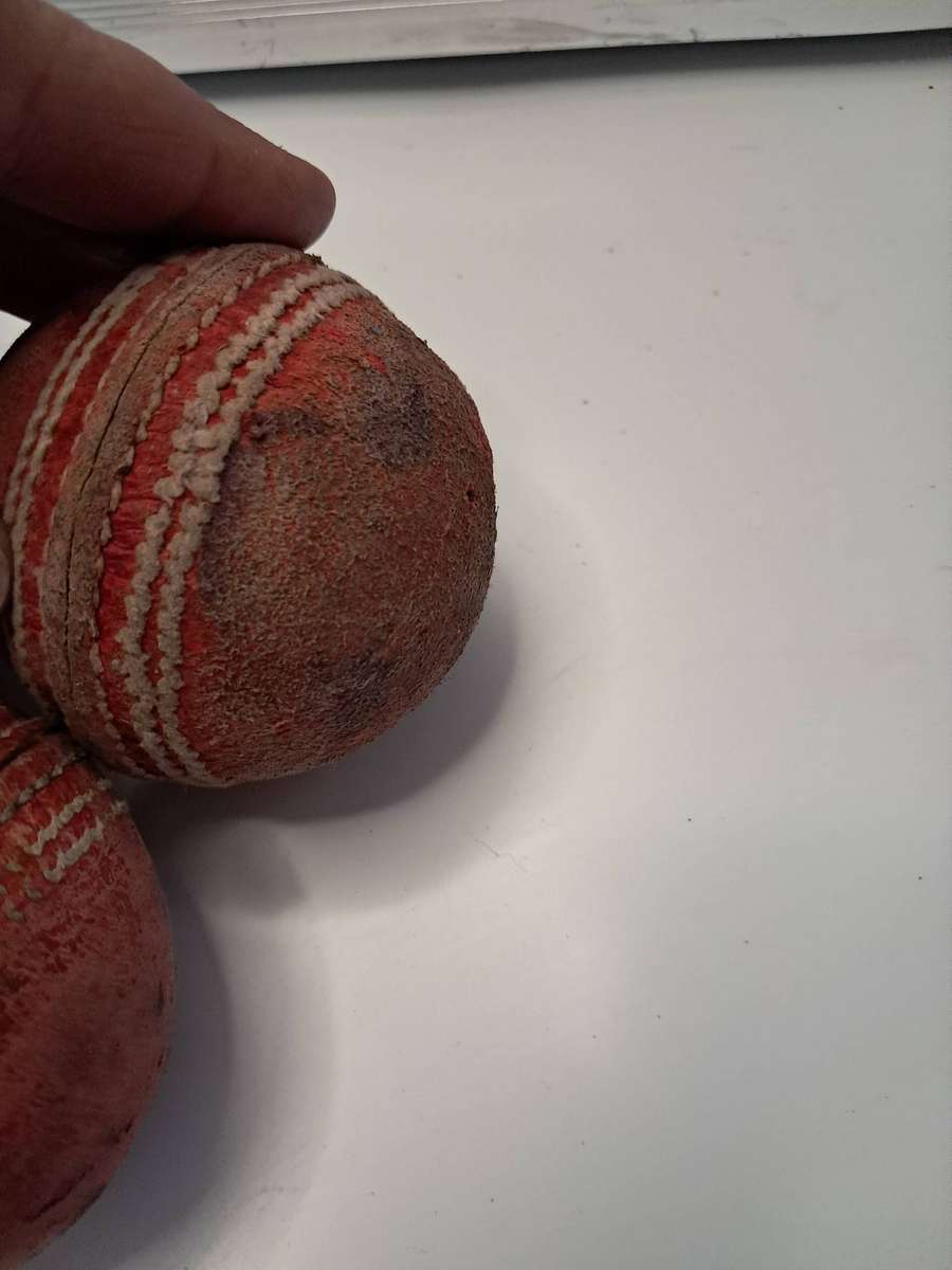 Very Well used Cricket Balls