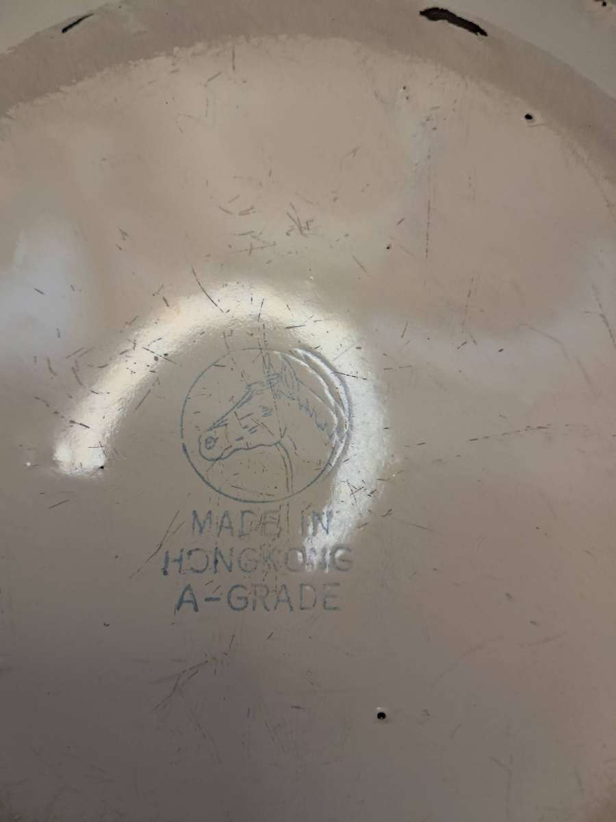 Enamel Plate & 2 mugs