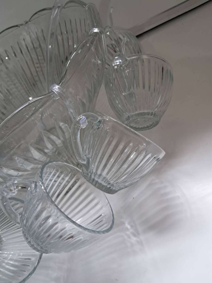 Old Punch bowl Set