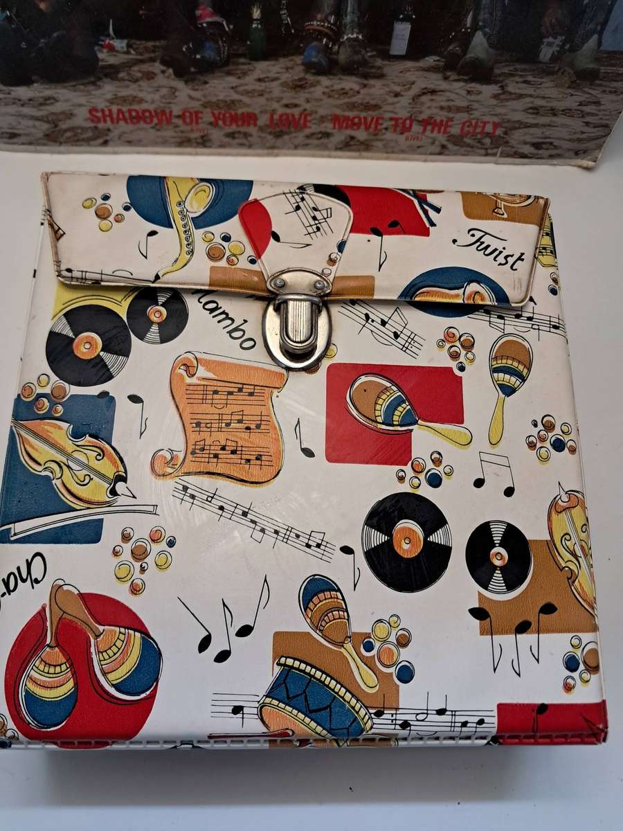Vintage 7-inch Record case