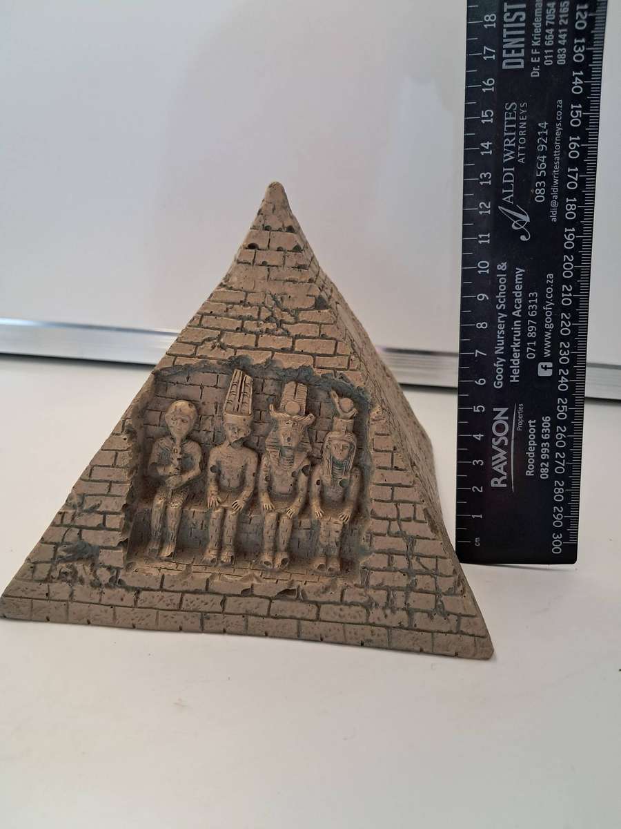 Pyramid (Plastic) ornament