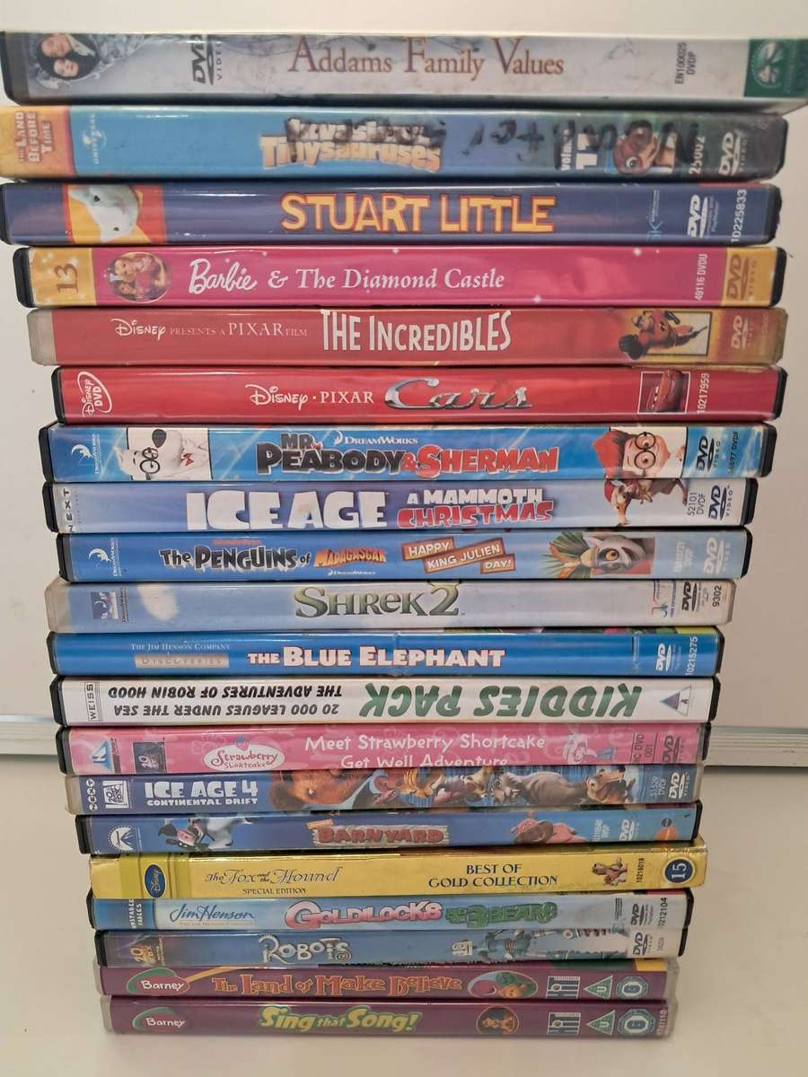 20 x Children DVD's