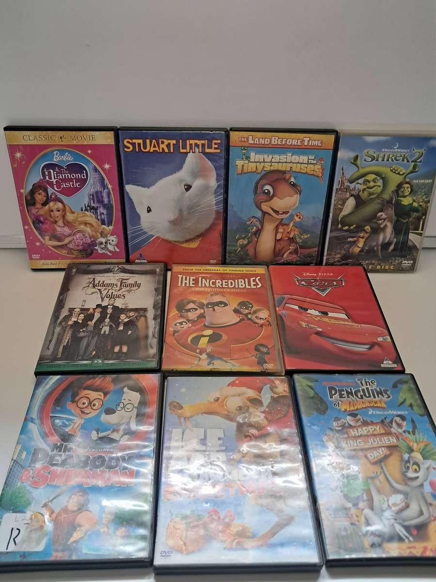 20 x Children DVD's