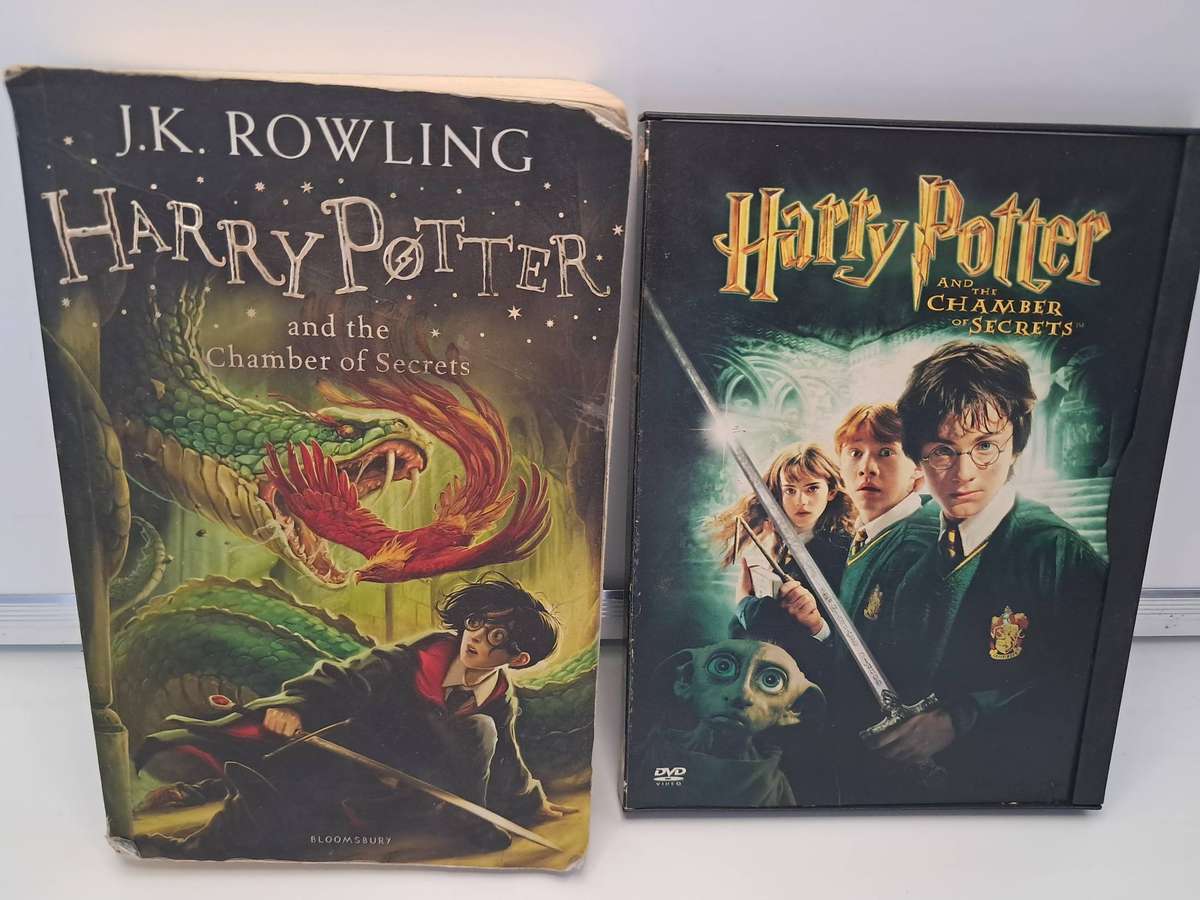Harry Potter Book & DVD  (The chamber of Secrets)