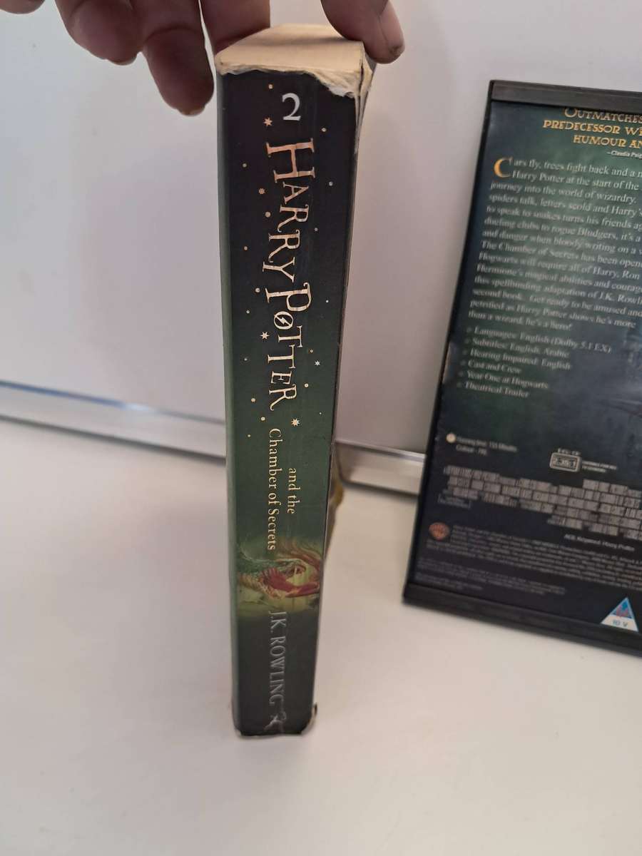 Harry Potter Book & DVD  (The chamber of Secrets)