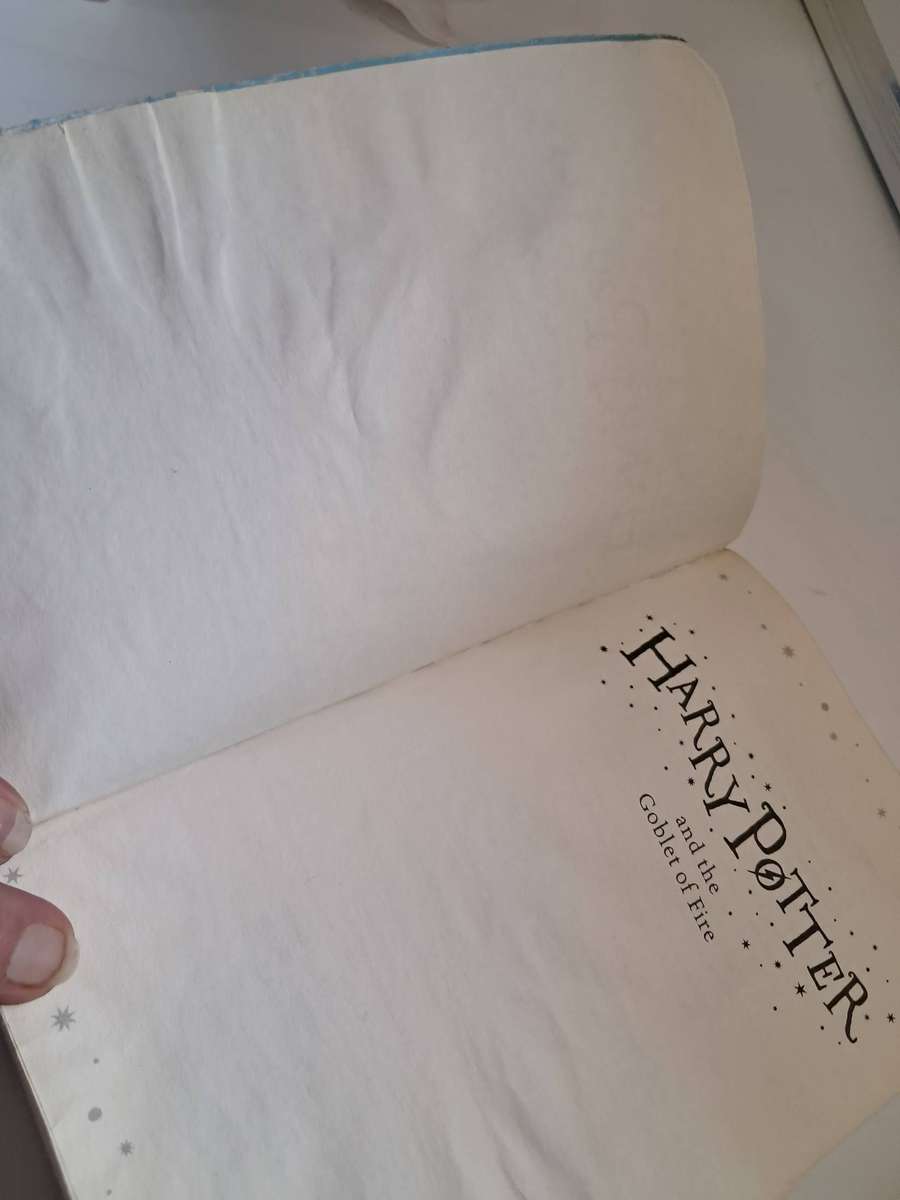 Harry Potter Book & DVD (The Goblet of Fire)