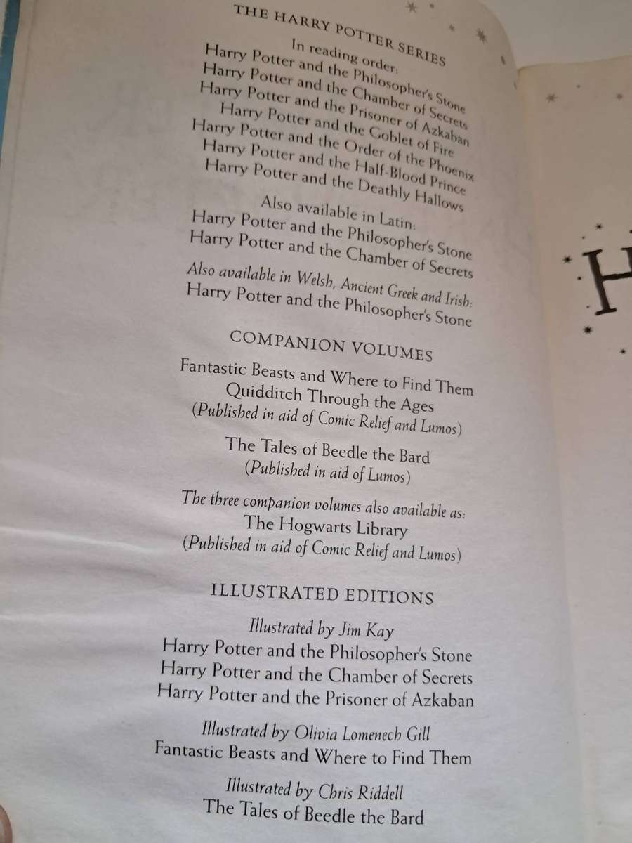 Harry Potter Book & DVD (The Goblet of Fire)