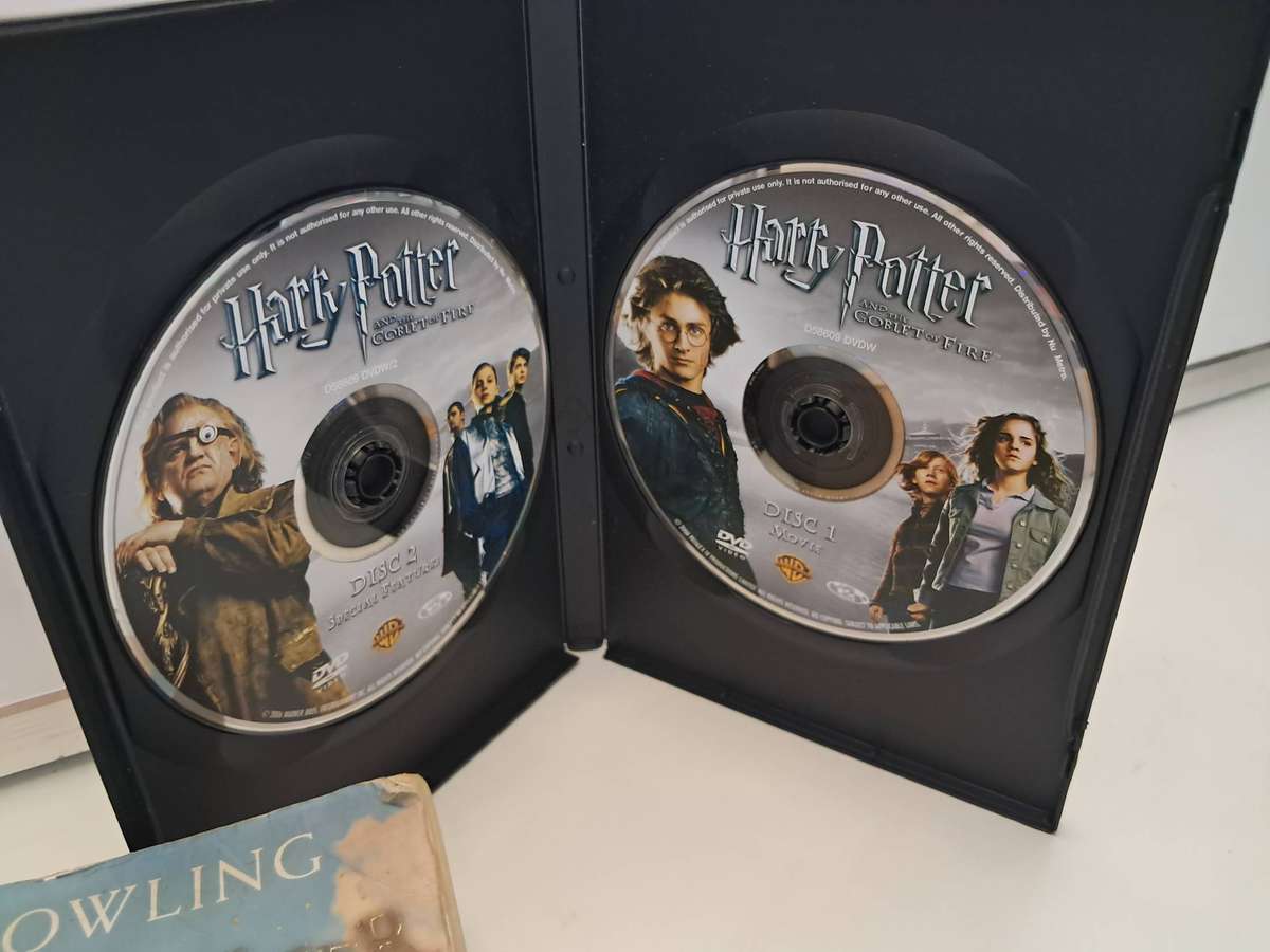 Harry Potter Book & DVD (The Goblet of Fire)